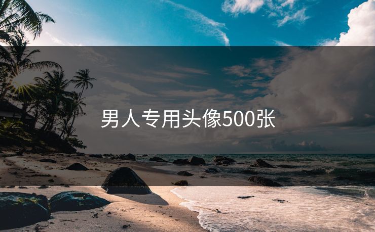 男人专用头像500张